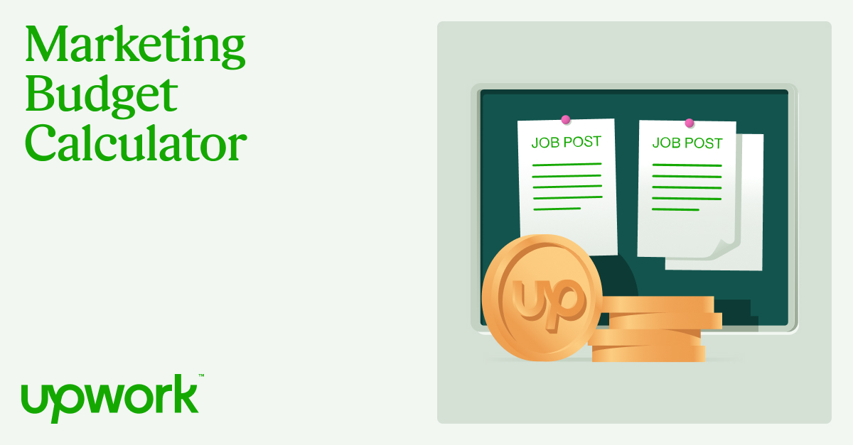 Free Marketing Budget Calculator online Upwork